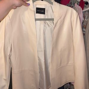 Sleek leather jacket